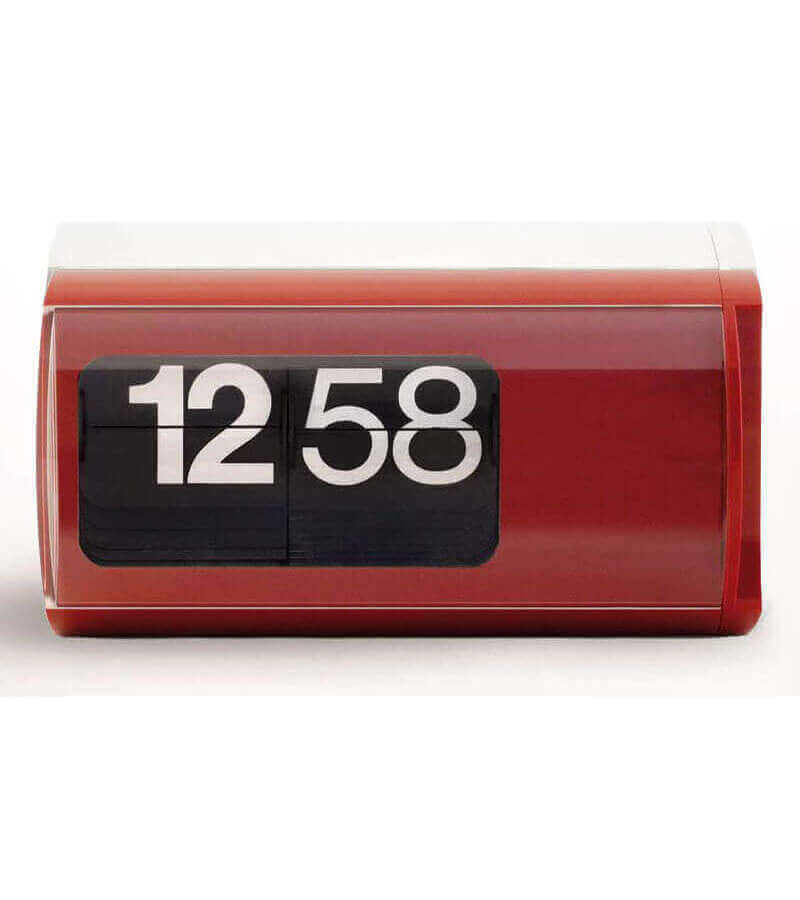 Solari Lineadesign Cifra3 Rosso 5525A00F Orologio