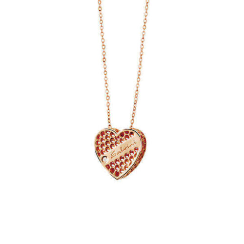 Salvini Regalo Cuore Mamma 20064604 Oro Rosa Festa