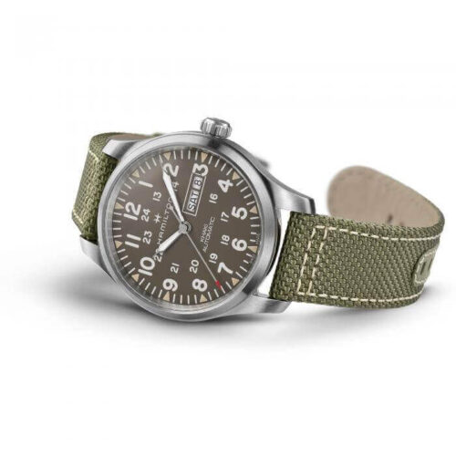 Hamilton Day Date H70535081 Khaki Field - immagine 5