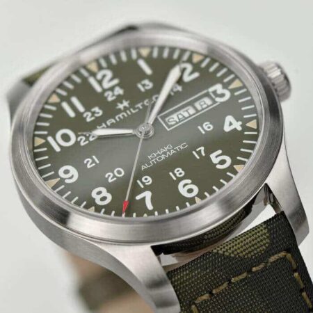Hamilton Day Date Auto H70535061 Khaki Field - immagine 2
