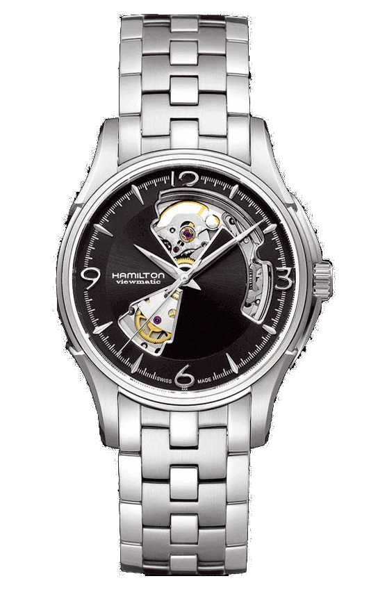 Hamilton Open Heart Auto 40mm H32565135 Jazzmaster