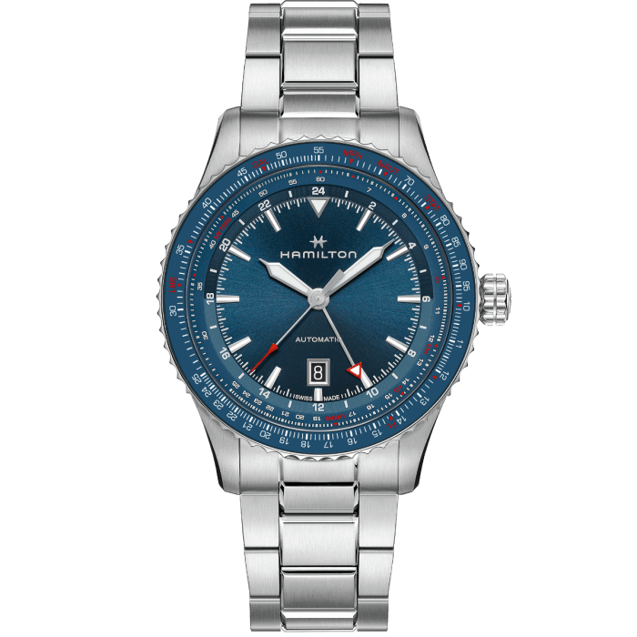 Hamilton Converter Auto Gmt H76715140 Khaki Aviation