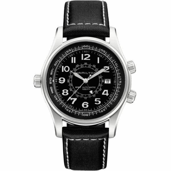 Hamilton Khaki Utc Auto H77505433 Navy