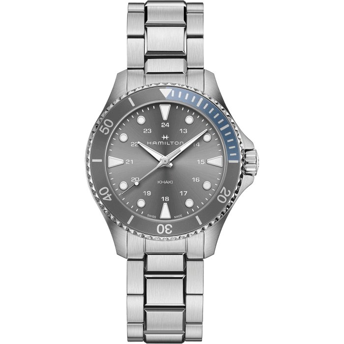 Hamilton Scuba Quartz H82211181 Khaki Navy