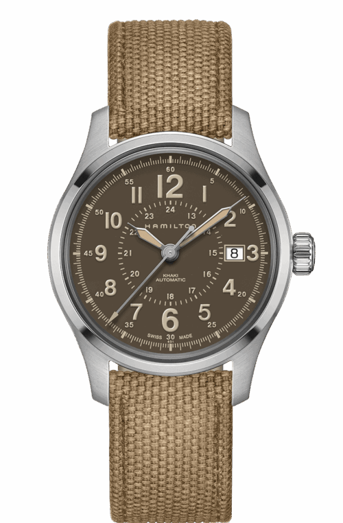 Hamilton Tessuto Automatico H70305993 Uomo Field