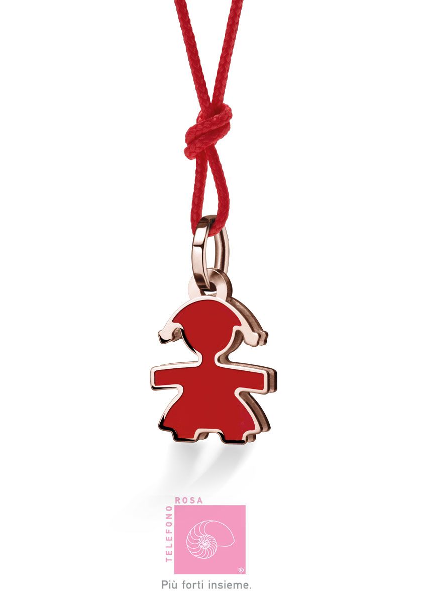 Le Bebe Ciondolo Lbb049 Red Minerva LBB049-RED