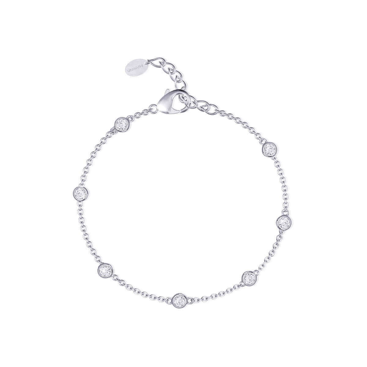 Mabina Bracciale Catena Zirconi 533240