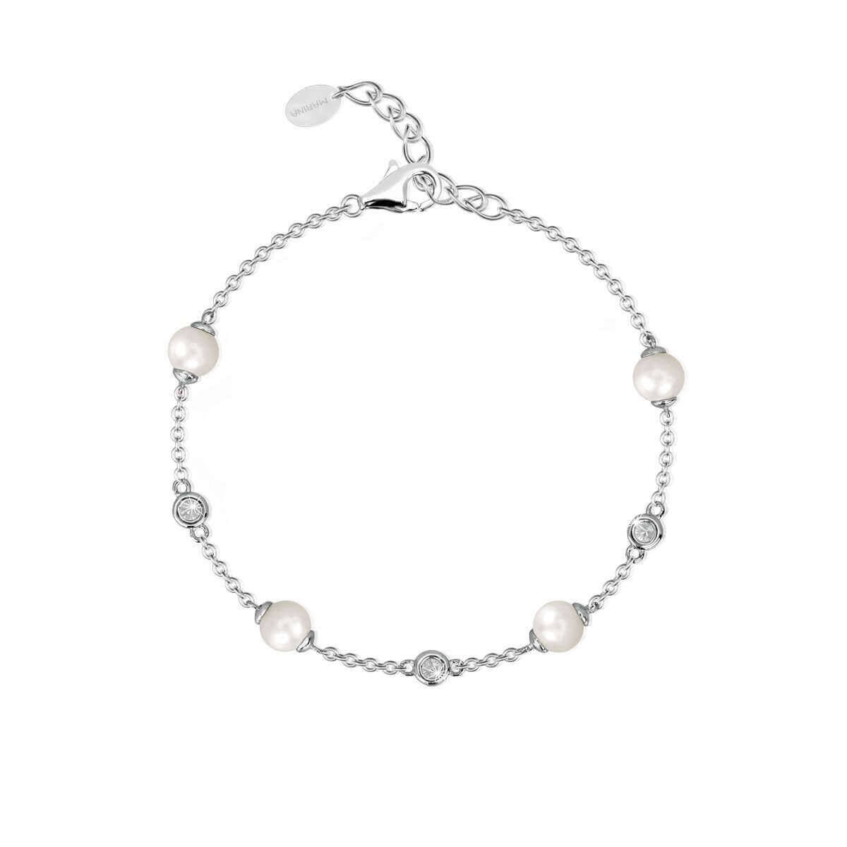 Mabina Bracciale Catena Zirconi 533246
