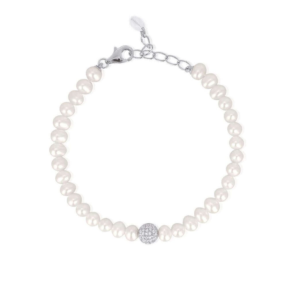Mabina Bracciale Perle Zirconi 533297
