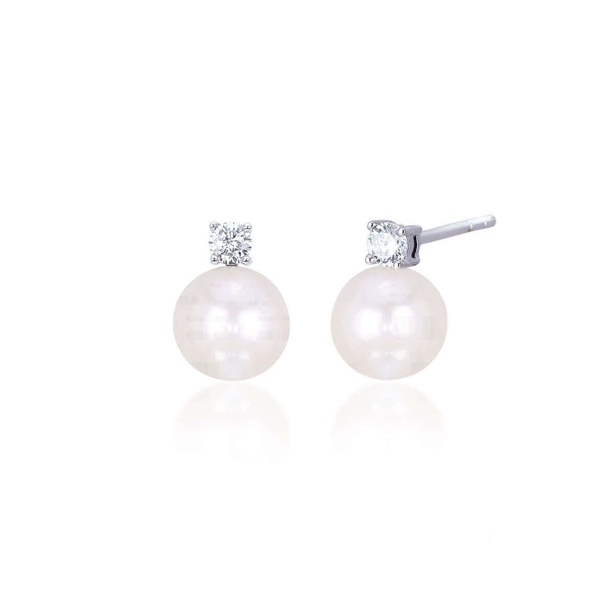 Mabina Orecchini Perle Zirconi 563132