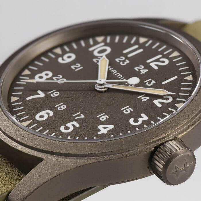 Hamilton Mechanical H69449861 Khaki Field - immagine 2