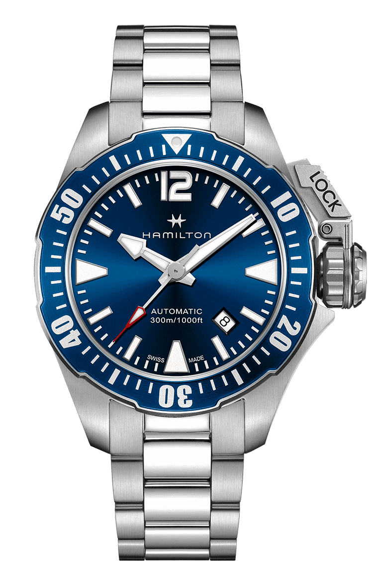 Hamilton Frogman 42mm H77705145 Navy