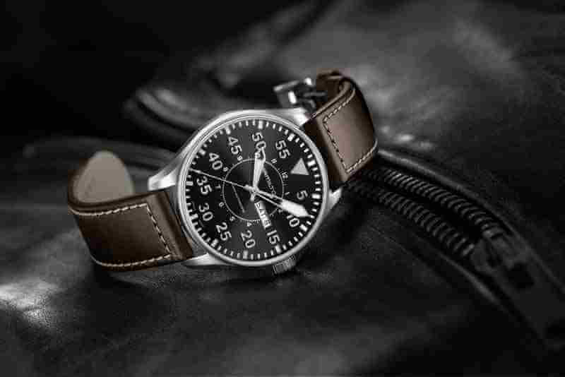 Hamilton Pilot Pioneer Chrono Quartz H64611535 Orologio Khaki Aviation - immagine 3