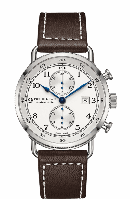 Hamilton Pioneer Auto Chrono H77706553 Navy