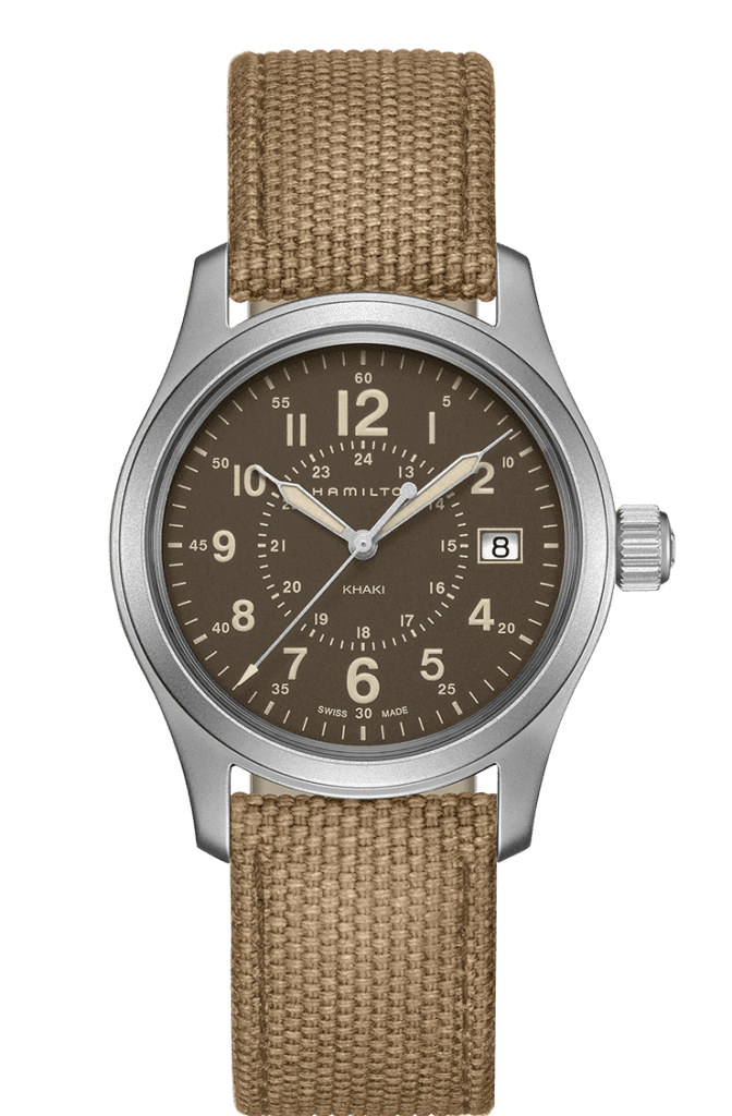 Hamilton Field Quartz Uomo H68201993 Orologio Khaki