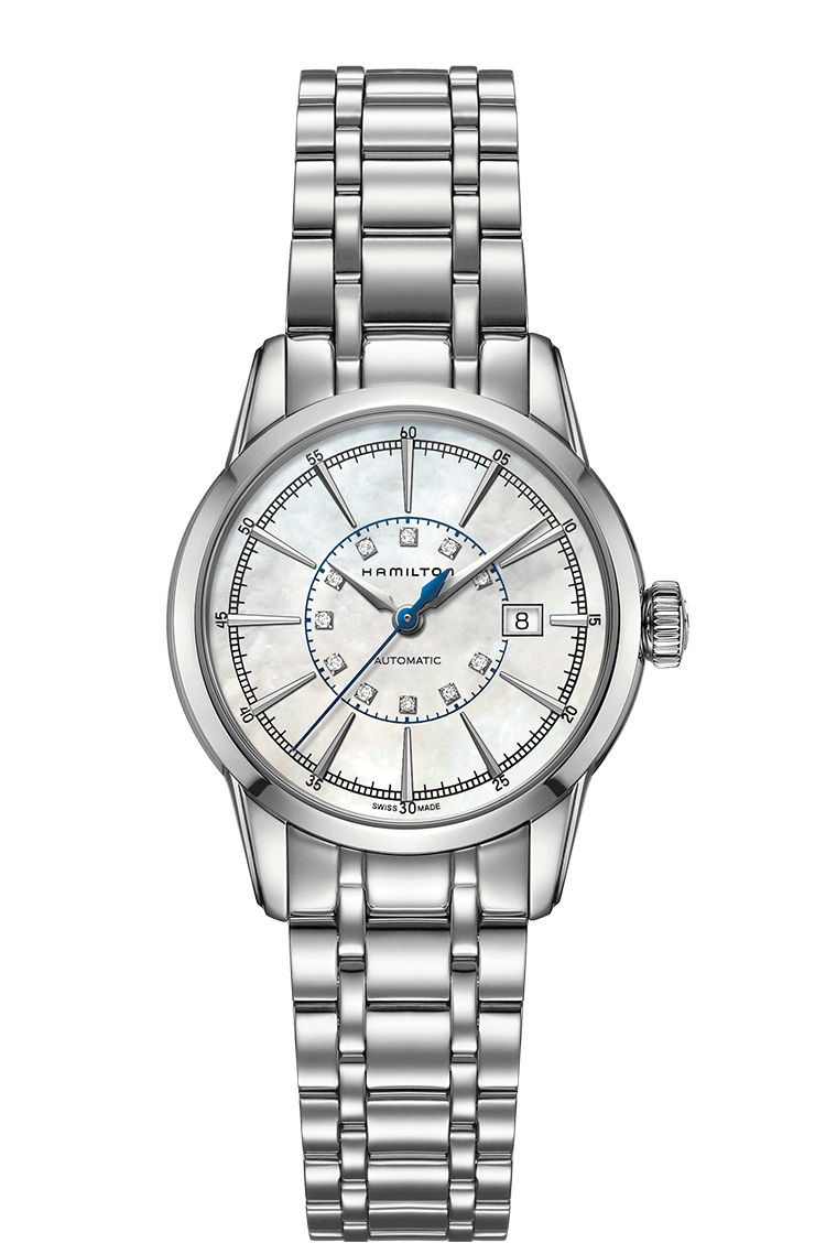 Orologi Hamilton Regalo Automatic Railroad Timeless Classic H40405191r Festa Mamma