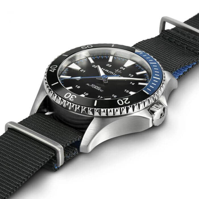 Hamilton Scuba Auto H82315931 Khaki Navy - immagine 4