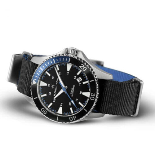 Hamilton Scuba Auto H82315931 Khaki Navy - immagine 5