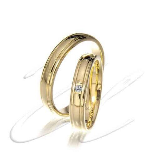 Unica Fedi Fede Classica Oro Giallo Mf114