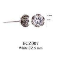 Yvone Christa Gioielli Extra Small Tulip Cup Post Ecz007 Orecchini