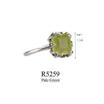 Yvone Christa Square Lemuria Ring R5259 Anelli