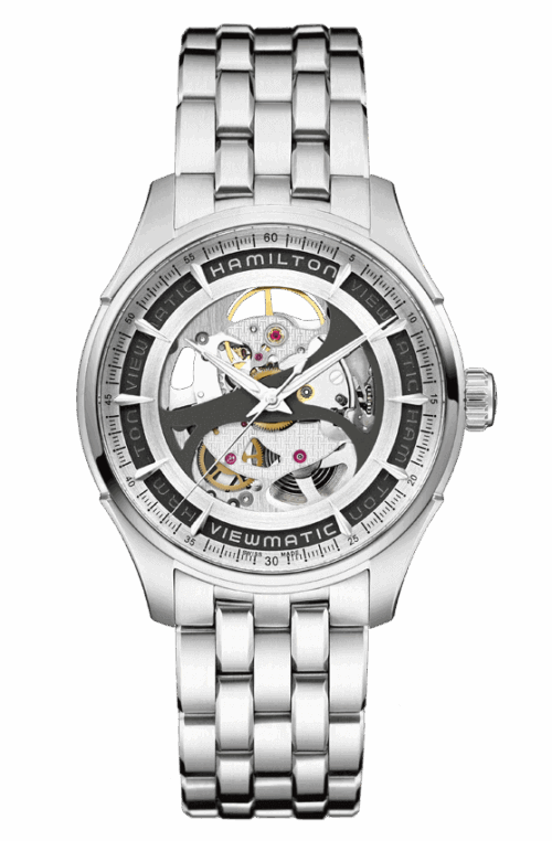 Hamilton Viewmatic Skeleton Gent H42555151 Jazzmaster