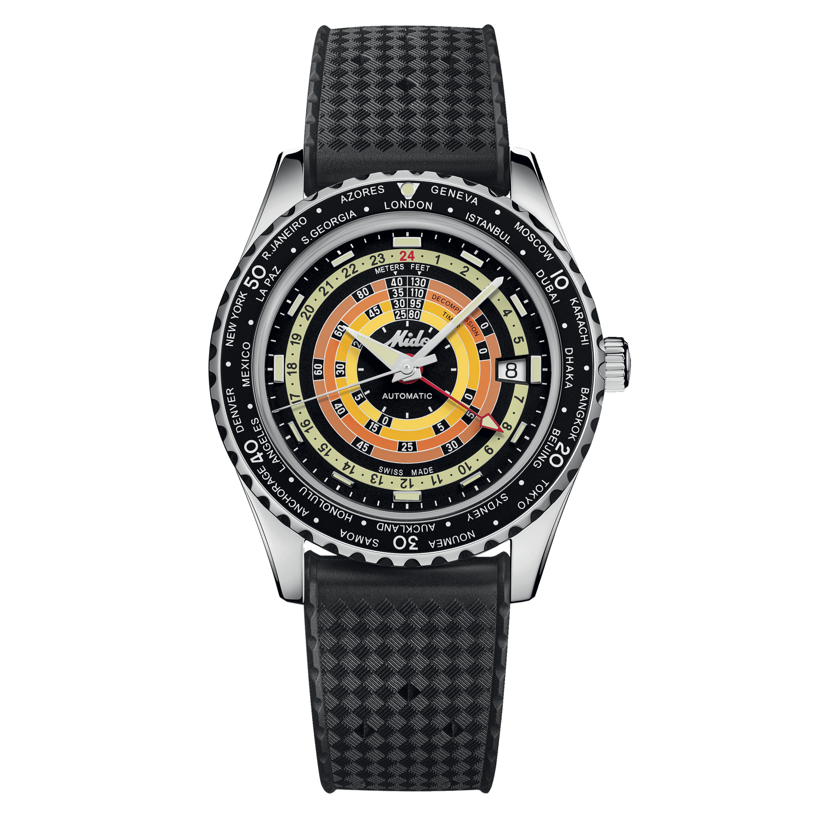 Mido Ocean Star Decompression Worldtimer