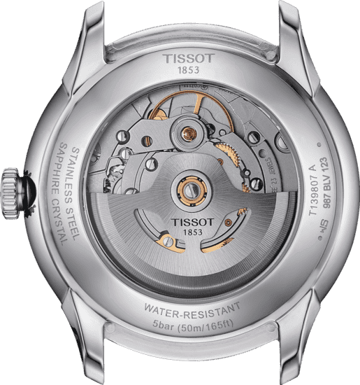 Tissot Chemin des Tourelles Powermatic 80 39mm T1398071103100 - immagine 4