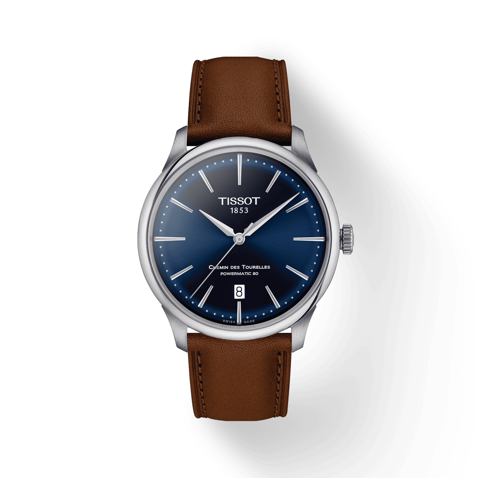 Tissot Chemin des Tourelles Powermatic 80 39mm T1398071604100
