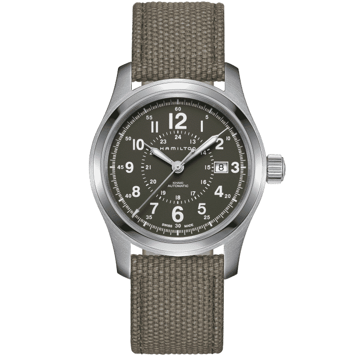 khaki field Automatic Watch