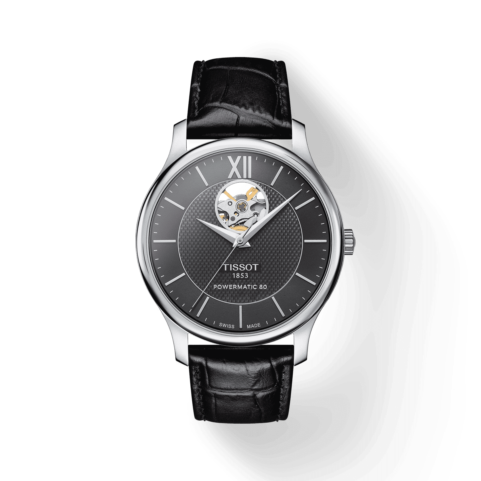 Tissot Tradition Powermatic 80 Open Heart T0639071605800