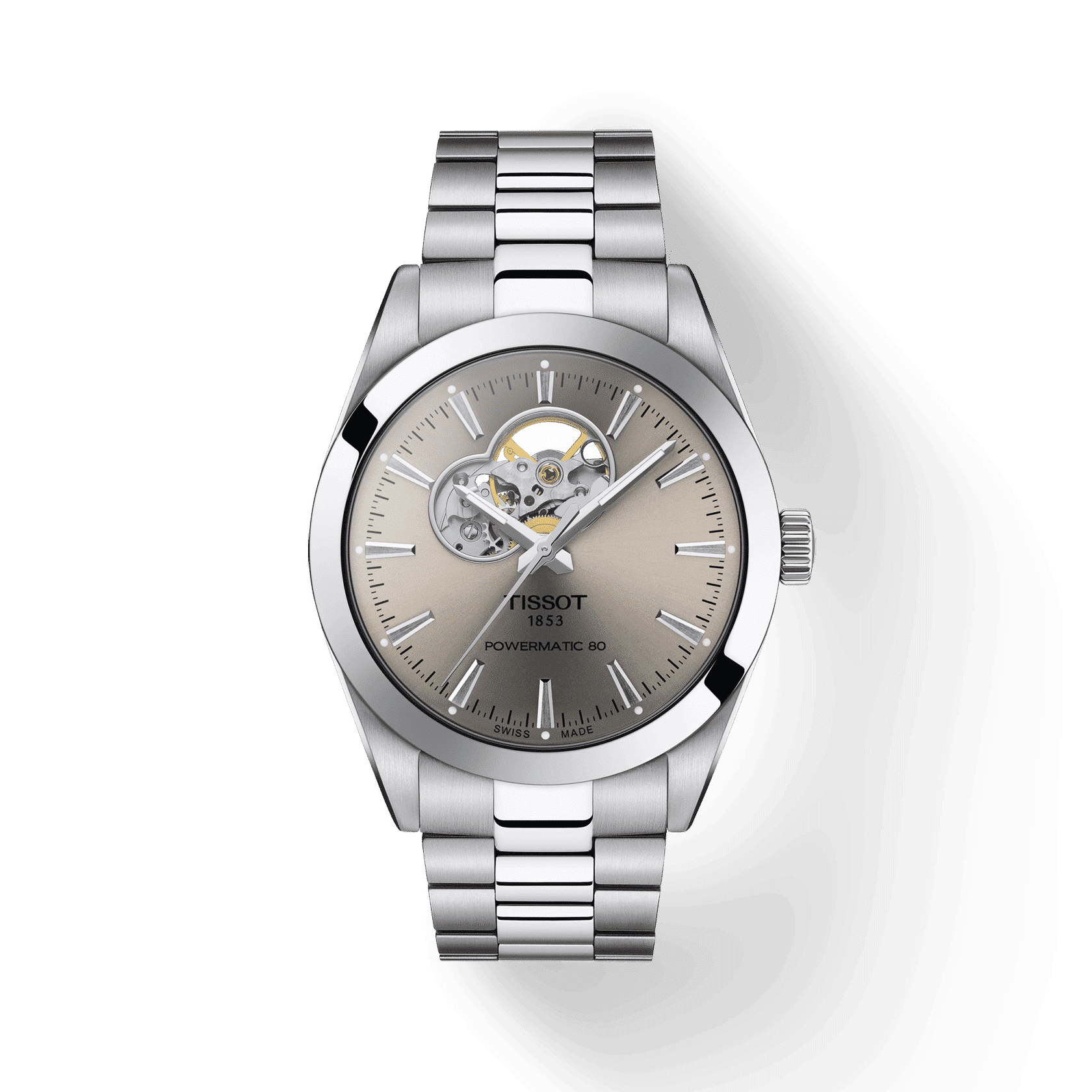 Tissot Gentleman Powermatic 80 Open Heart T1274071108100