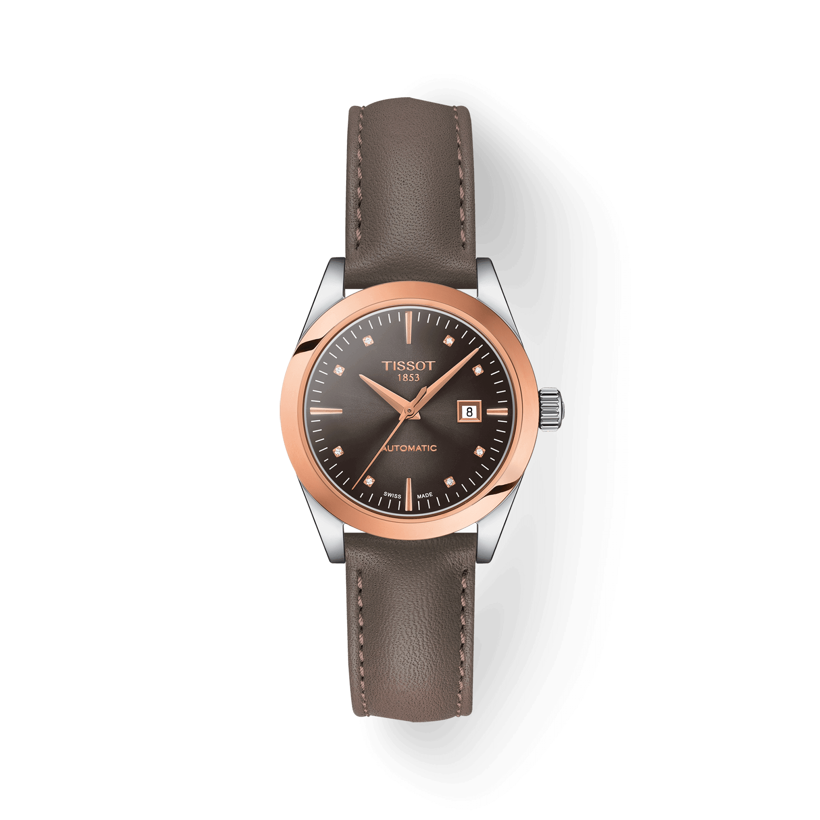 Tissot T-My Lady Automatic 18K Gold bezel T9300074629600