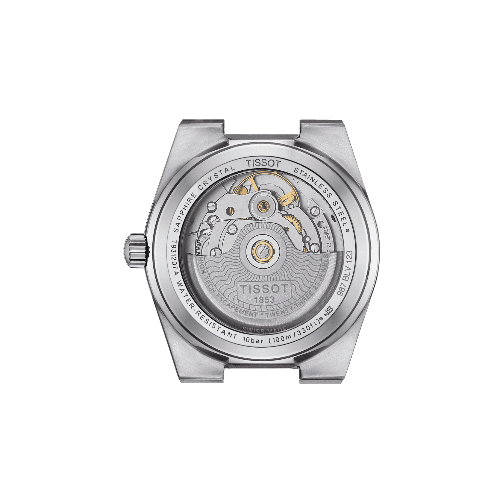 Tissot PRX 35mm Powermatic 80 Steel & 18K Gold Bezel T9312074133600-1 - immagine 3