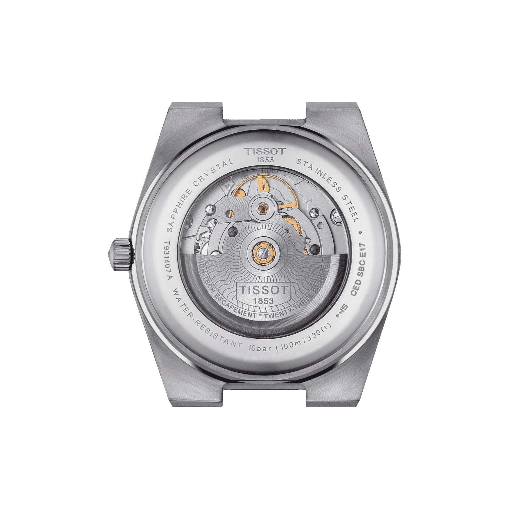 Tissot PRX Powermatic 80 Steel and 18K Gold Bezel T9314074103100 - immagine 3