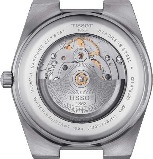 Tissot PRX Powermatic 80 Steel & 18K Gold Bezel T9314074104100 - immagine 4