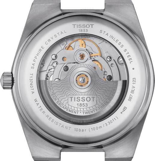 Tissot PRX Powermatic 80 Steel & 18K Gold Bezel T9314074129100 - immagine 4