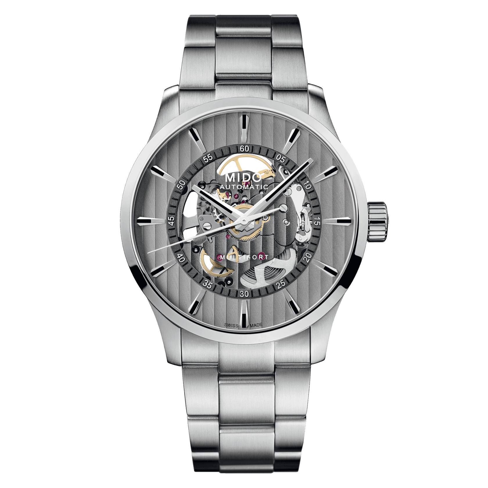 Mido Multifort Skeleton Vertigo