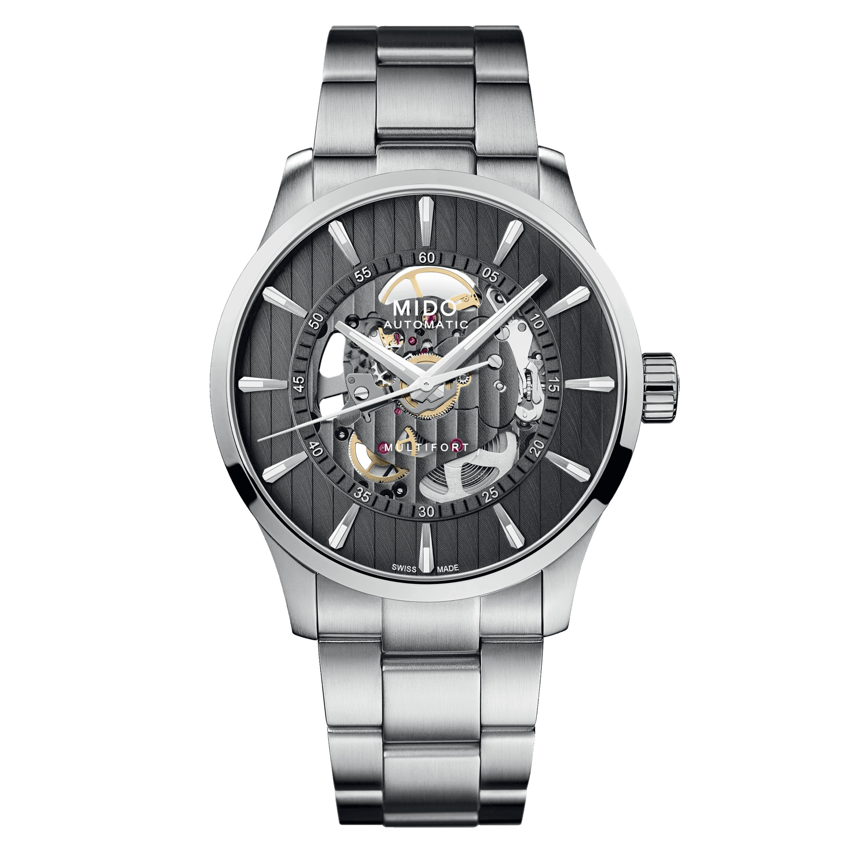 Mido Multifort Skeleton Vertigo