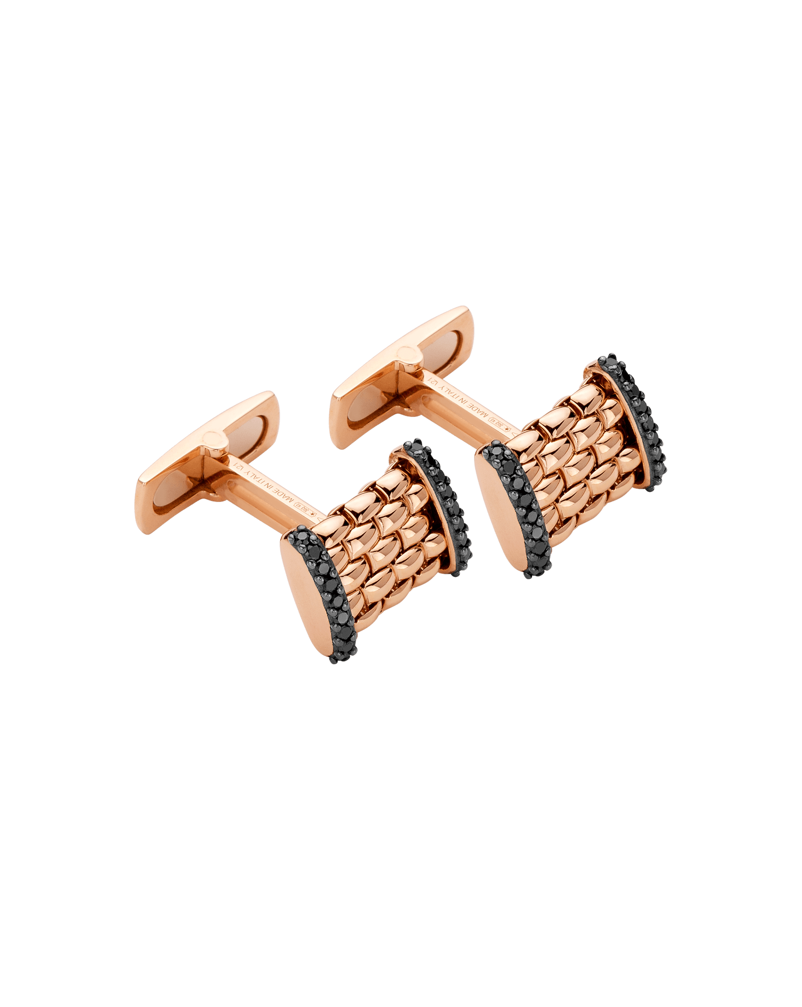 Fope Gemelli in oro con diamanti neri - 01104GX_BN - FOPE