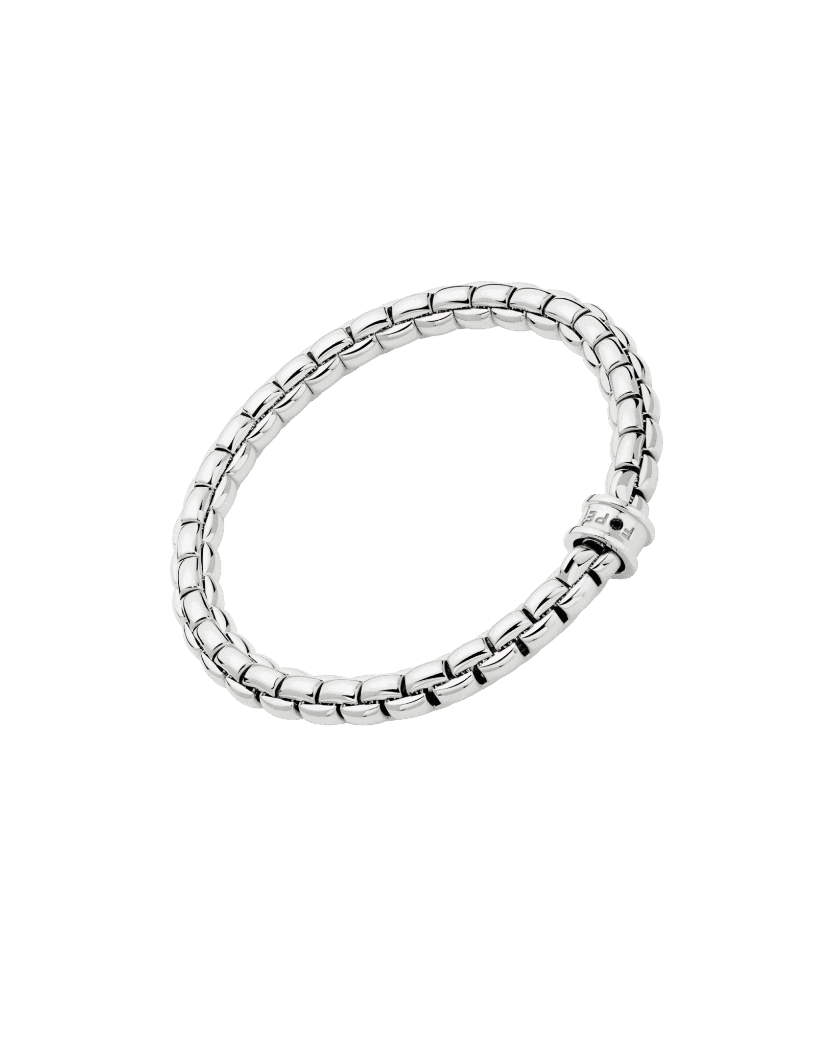 Fope Bracciale Flex'it con brillante nero - 01M05BX_BN - FOPE