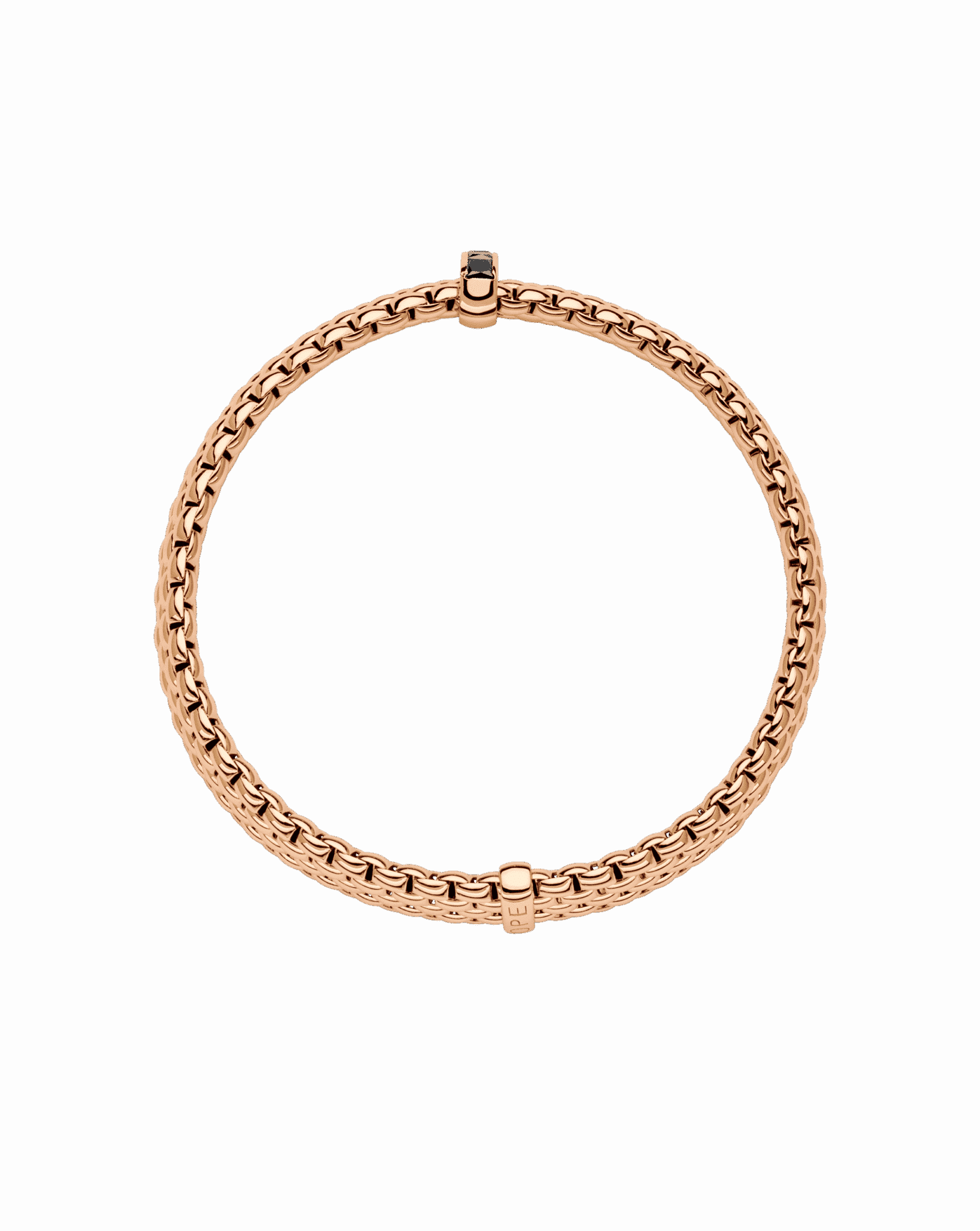 Fope Bracciale Flex'it con brillante nero - 52504BX_BN - FOPE - immagine 2