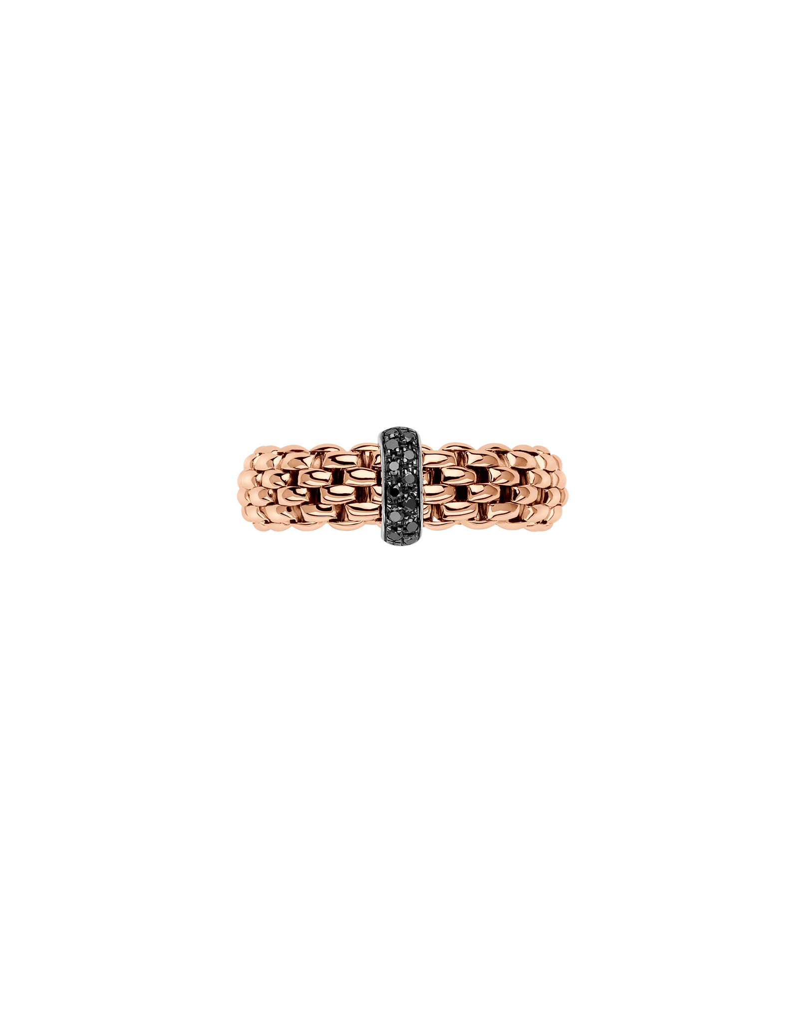 Fope Anello Flex'it con diamanti neri - 55902AX_BN - FOPE - immagine 4