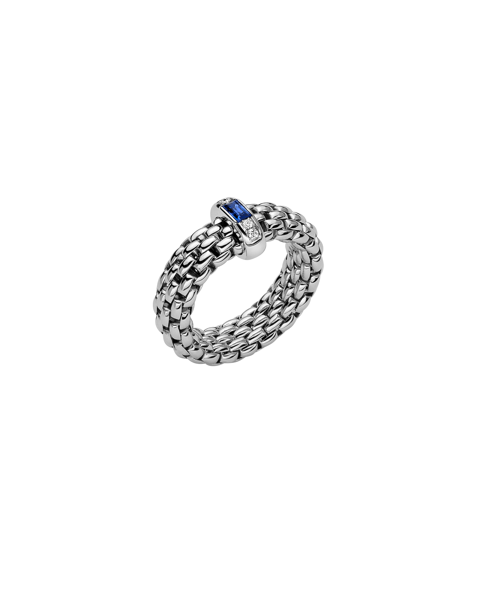 Fope Anello Flex'it con zaffiro - 58302AX_B2 - FOPE
