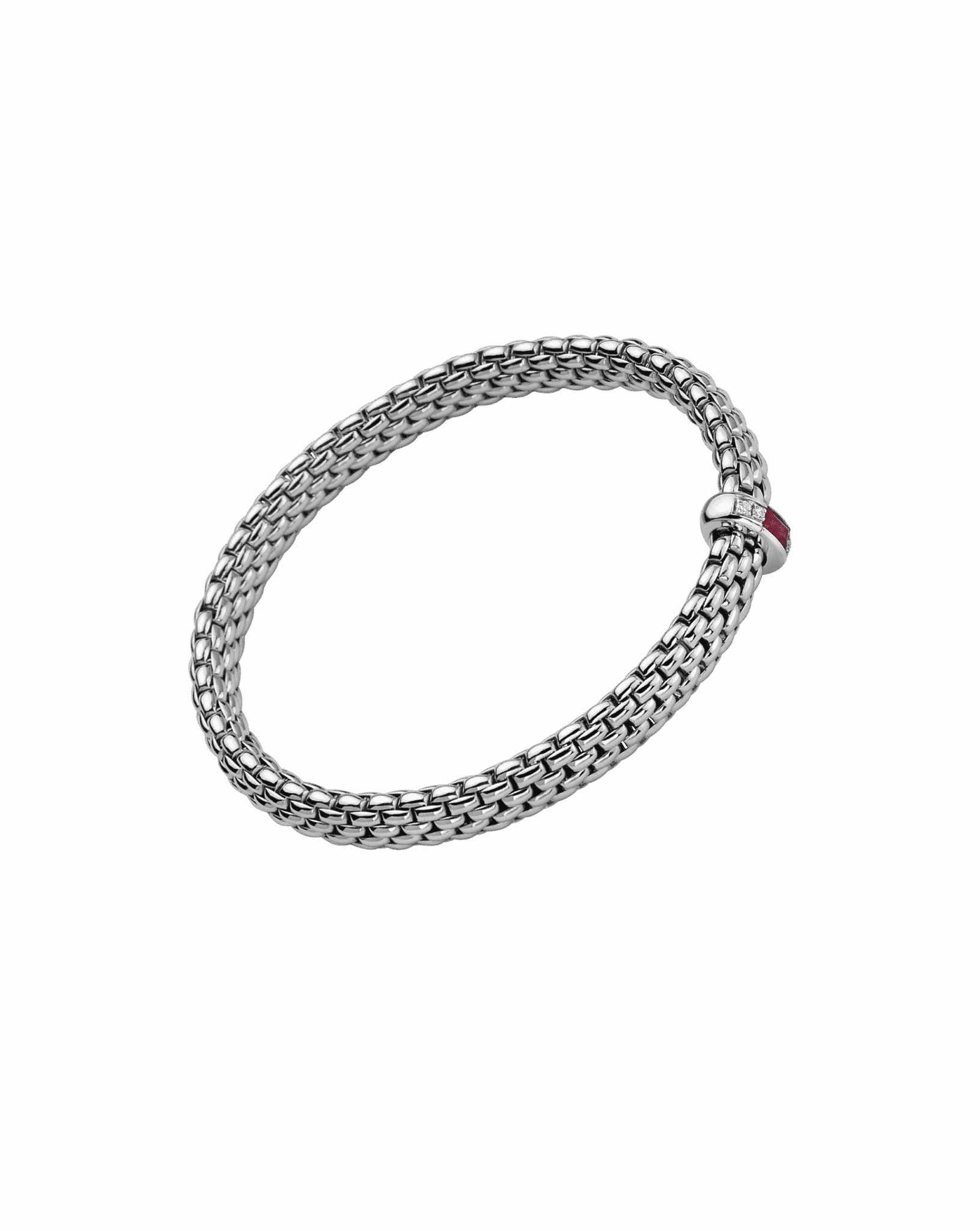 Fope Bracciale Flex'it con rubino - 58302BX_B4 - FOPE