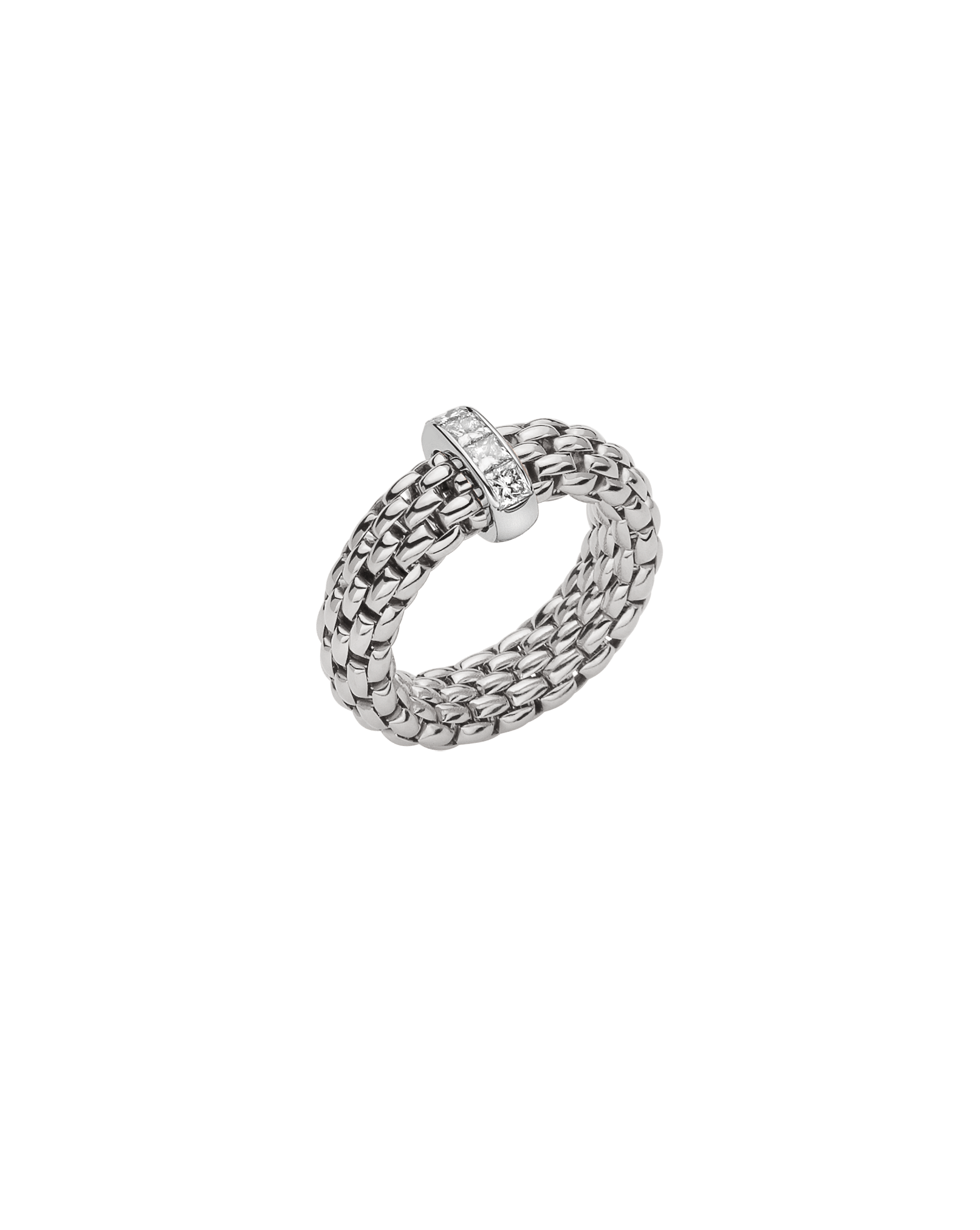 Fope Anello Flex'it con diamanti - 58402AX_BB - FOPE