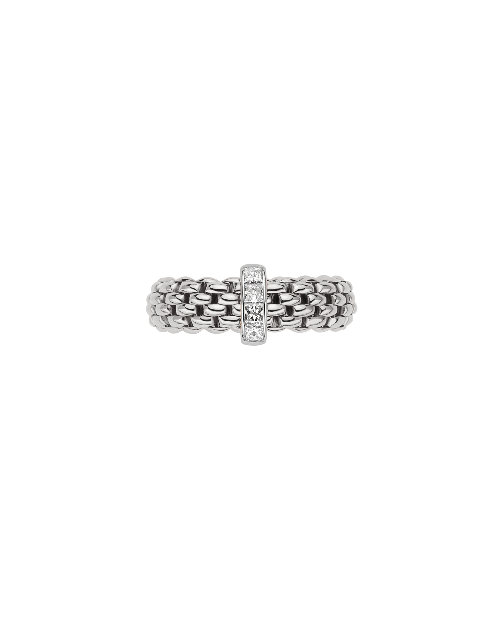 Fope Anello Flex'it con diamanti - 58402AX_BB - FOPE - immagine 4