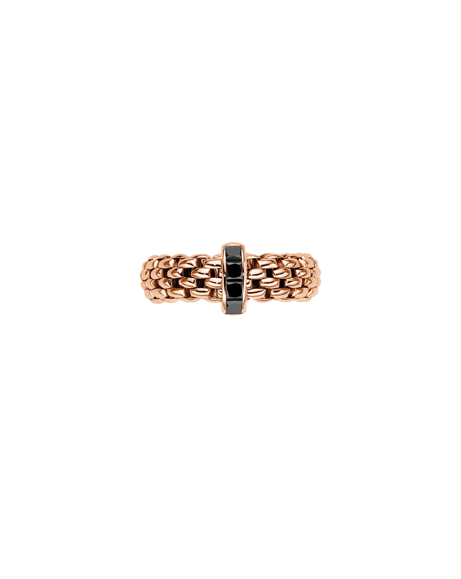 Fope Anello Flex'it con diamanti neri - 58402AX_BN - FOPE - immagine 4