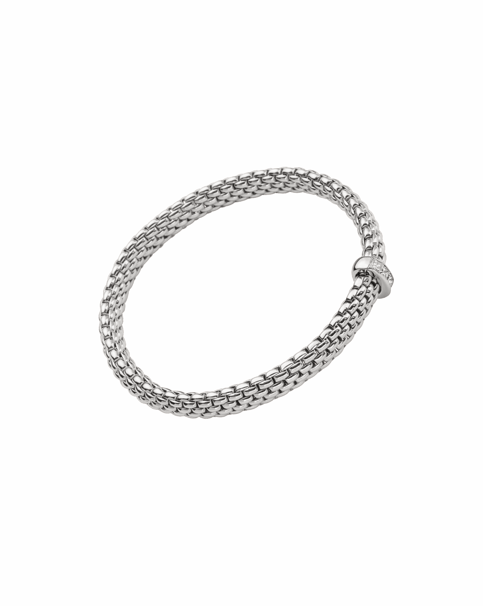 Fope Bracciale Flex'it con diamanti - 58402BX_BB - FOPE