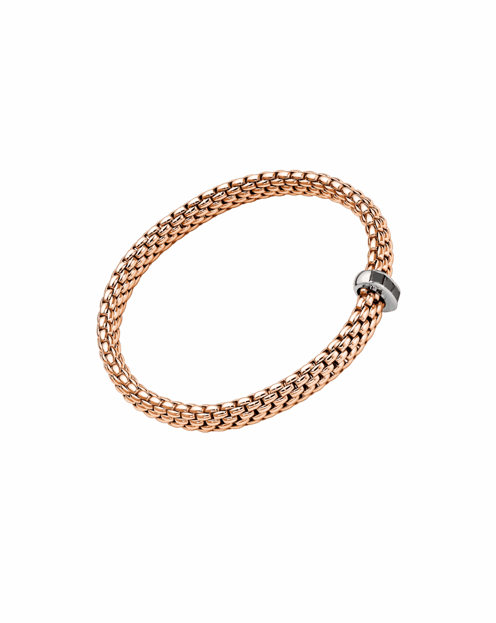 Fope Bracciale Flex'it con brillante nero - 58402BX_BN - FOPE
